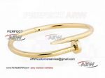 Perfect Replica Cartier Bracelet All Yellow Gold Color - New Ladies Model